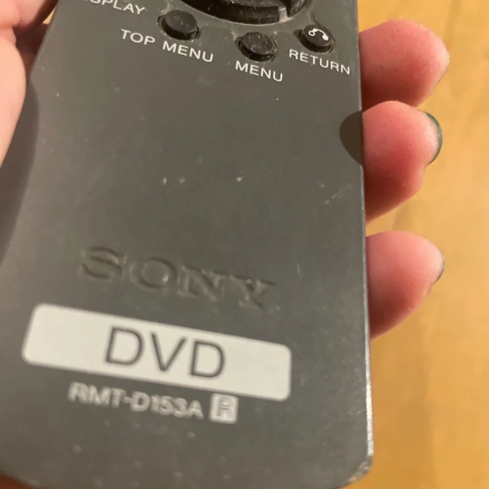 Sony DVD RMT-D153A Remote Control